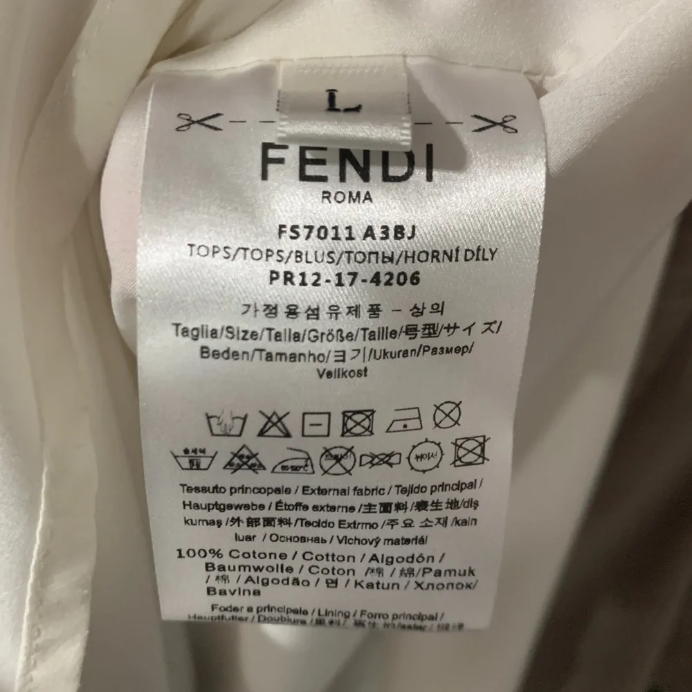 Fendi 2018 two tone pleated dress - Picture 7 of 7